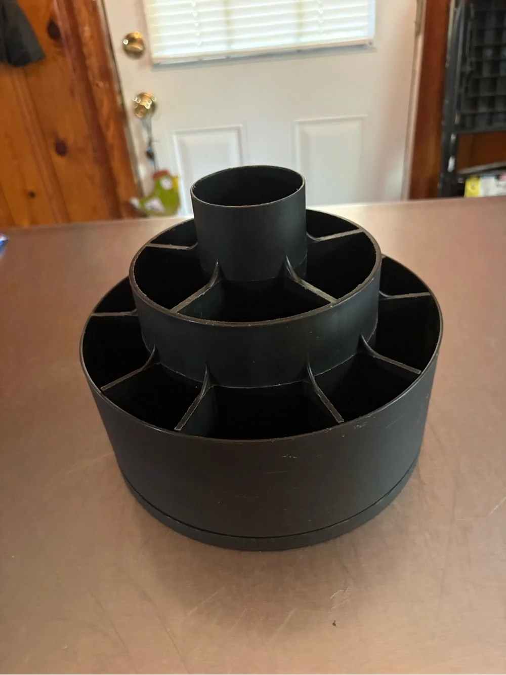 Black Pampered Chef Utility Tool Organizer Pre Owned